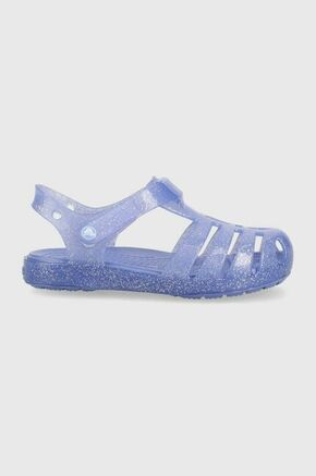 Otroški sandali Crocs CROCS ISABELLA SANDAL vijolična barva - vijolična. Otroški sandali iz kolekcije Crocs. Model je izdelan iz sintetičnega materiala. Model z mehkim