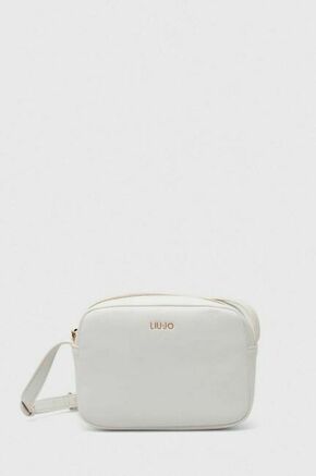 Torbica Liu Jo bela barva - bela. Majhna torbica iz kolekcije Liu Jo. Model na zapenjanje