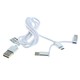 Podatkovni kabel iz USB-A na MicroUSB 2.0 / USB-C / Lightning, 1.00 m