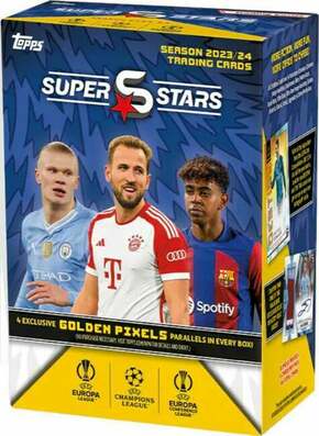 UEFA Champions League Super Stars 2023/24 Trading Cards Value Box