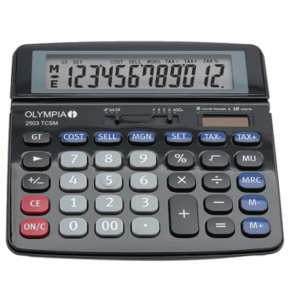 Olympia Germany Kalkulator namizni olympia 12-mestni 2503 nastavljiv ekran 153x147x17