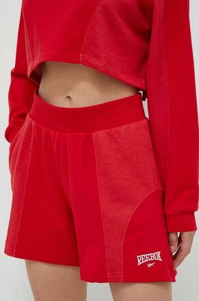 Bombažne kratke hlače Reebok Classic rdeča barva - rdeča. Kratke hlače iz kolekcije Reebok Classic