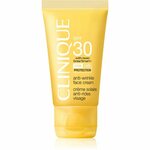 Clinique Sun SPF 30 Sunscreen Oil-Free Face Cream krema za sončenje za obraz proti gubam SPF 30 50 ml