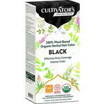 "CULTIVATOR'S Organic Herbal Hair Color - Black - 100 g"