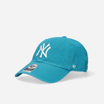 Kapa 47brand New York Yankees - modra. Kapa s šiltom vrste baseball iz kolekcije 47brand. Model izdelan iz enobarvne tkanine z vstavki.