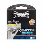 Wilkinson Sword Quattro Titanium Precision nadomestne britvice 8 ks za moške
