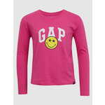 Gap Otroške Majica &amp; Smiley XL