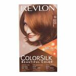 Revlon Colorsilk Beautiful Color odtenek 53 Light Auburn darilni set barva za lase Colorsilk Beautiful Color 59,1 ml + razvijalec barve 59,1 ml + balzam 11,8 ml + rokavice