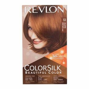 Revlon Colorsilk Beautiful Color odtenek 53 Light Auburn darilni set barva za lase Colorsilk Beautiful Color 59