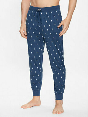 Polo Ralph Lauren Spodnji del pižame 714899500003 Mornarsko modra Regular Fit