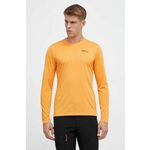 Športna majica z dolgimi rokavi Jack Wolfskin Sky Thermal oranžna barva - oranžna. Športna majica z dolgimi rokavi iz kolekcije Jack Wolfskin. Model izdelan iz materiala, ki odvaja vlago.