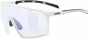 UVEX MTN Perform V White Matt/Variomatic Litemirror Blue Kolesarska očala