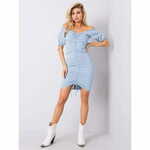 Factoryprice Ženska obleka MARCELA blue FN-SK-7001.16X_363210 Univerzalni