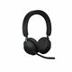 Naglavne slušalke Jabra s stojalom Evolve2 65, Link 380c MS, stereo, črne