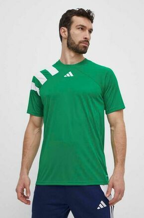 Kratka majica za vadbo adidas Performance Fortore 23 zelena barva