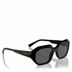 Sončna očala VOGUE ženska, črna barva, 0VO5554S - črna. Sončna očala iz kolekcije VOGUE. Model z enobarvnimi stekli in okvirjem iz plastike.
