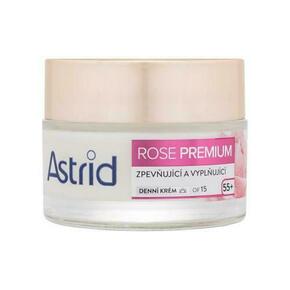 Astrid Učvrstitvena in polnilna dnevna krema OF 15 Rose Premium 50 ml