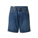 Jeans kratke hlače Levi's moški - modra. Kratke hlače iz kolekcije Levi's. Model izdelan iz jeansa. Model iz izjemno udobne bombažne tkanine.