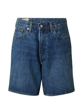 Jeans kratke hlače Levi's moški - modra. Kratke hlače iz kolekcije Levi's. Model izdelan iz jeansa. Model iz izjemno udobne bombažne tkanine.