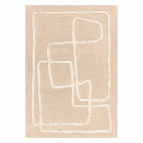 Bež ročno tkana volnena preproga 200x300 cm Matrix – Asiatic Carpets