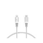 Ksix Kabel iz USB-C v Lightning KSIX Siva