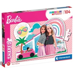 WEBHIDDENBRAND CLEMENTONI Barbie konturna sestavljanka 104 kosov