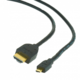 Gembird Kabel HDMI (M) do mikro HDMI (M), 3 m, črn