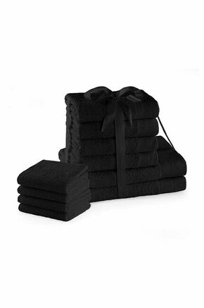 Komplet brisač 6-pack - črna. Komplet brisač iz kolekcije home &amp; lifestyle. Model izdelan iz tekstilnega materiala.