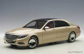1:18 Mercedes-Maybach S-razred S600 (SWB) (šampanjec zlato) - AUTOART - 76294