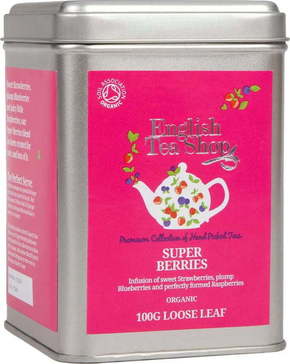English Tea Shop Bio zeliščni čaj Super Berries - razsut