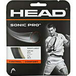 Head Sonic Pro teniška pletenica 12 m črna premera 1,30