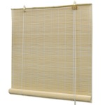 Rolo senčilo iz bambusa 80x220 cm naravne barve