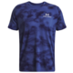 Under Armour Men's UA Rush Energy Print Short Sleeve Sonar Blue/White L Fitnes majica