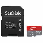 SanDisk MicroSDXC 1TB Ultra (150 MB/s, A1 Class 10 UHS-I) adapter