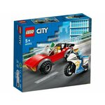 LEGO® City 60392 Avtomobilski lov s policijskim motorjem