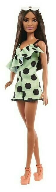 WEBHIDDENBRAND Barbie Model-Lime obleka s pikami HPF76