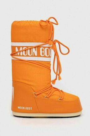 Snežke Moon Boot ICON NYLON oranžna barva