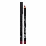 NYX Professional Makeup Slim Lip Pencil kremast in dolgoobstojen svinčnik za ustnice 1 g odtenek 812 Plum
