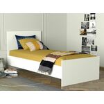 Bela postelja 90x190 cm Lavinia – Kalune Design