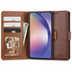 Tech-protect Wallet knjižni ovitek za Samsung Galaxy A54 5G, rjav