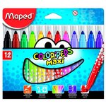 Maped flomastri Color'peps Maxi, 12/1, karton