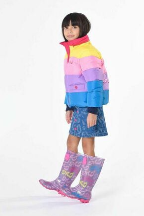 Otroška jakna Marc Jacobs roza barva - roza. Otroški jakna iz kolekcije Marc Jacobs. Podložen model