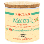 Khoysan Meersalz Morska sol z organskim limoninim timijanom in pomarančo - 200 g