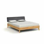 Hrastova zakonska postelja 160x200 cm Greg 3 - The Beds