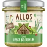Allos Bio kmečka zelenjava - Ennov namaz iz graha in bazilike - 135 g