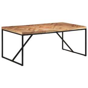 Greatstore Jedilna miza 180x90x76 cm trden akacijev in mangov les