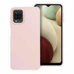 shumee Ovitek z okvirjem za Samsung A12 / M12 pudrasto roza