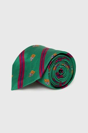 Svilena kravata Polo Ralph Lauren - pisana. Kravata iz kolekcije Polo Ralph Lauren. Model izdelan iz vzorčaste