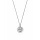 Michael Kors Elegantna srebrna ogrlica Premium MKC1515AN040 (verižica, obesek)
