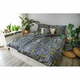 Siva bombažna posteljnina za enojno posteljo 140x200 cm LP Dita Runy - Cotton House